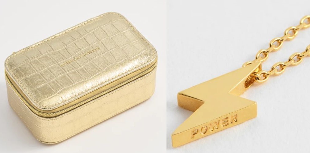 EB Power Bolt necklace and gold jewellery box.jpg