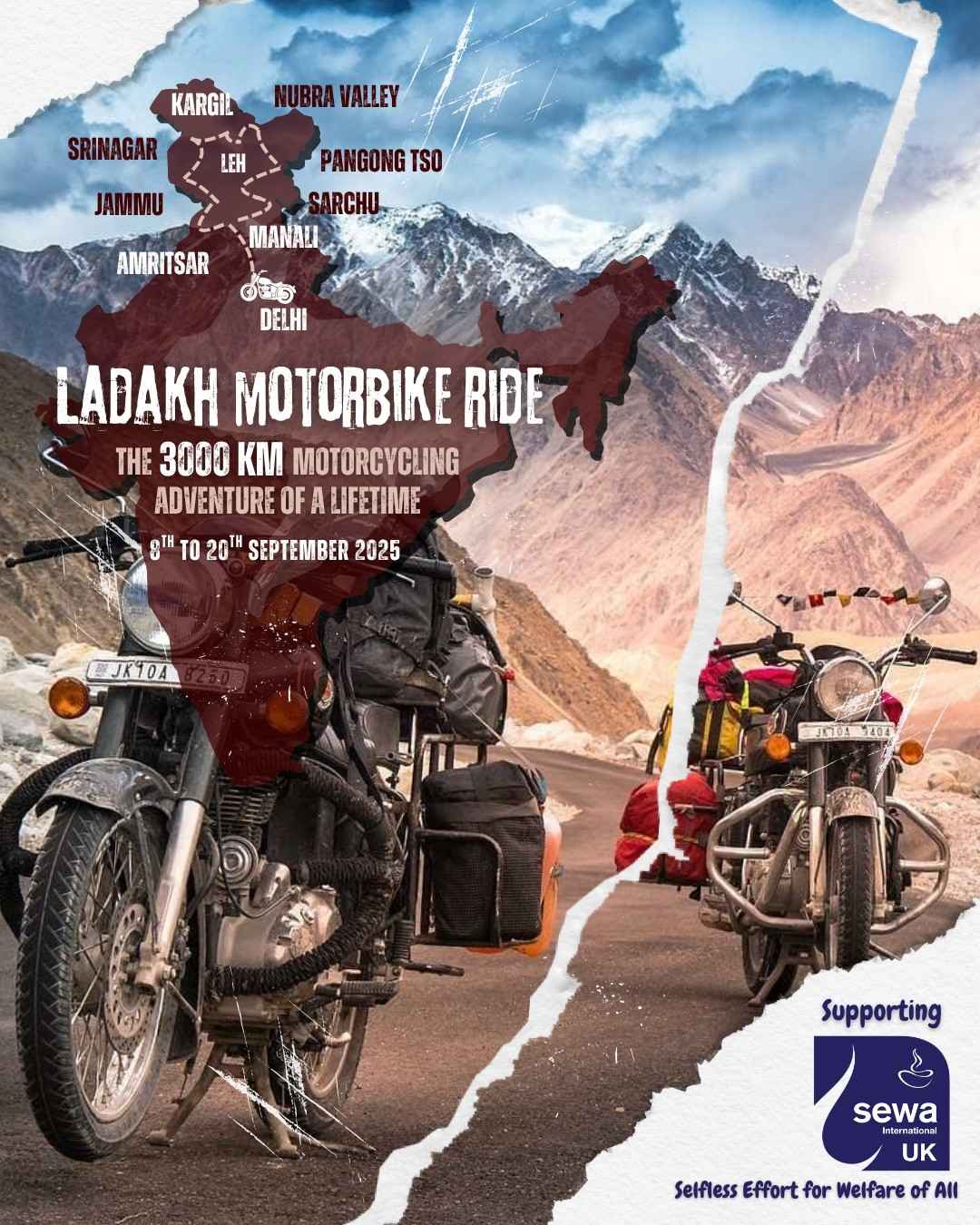 Fundraiser - Ladakh Riders 2025