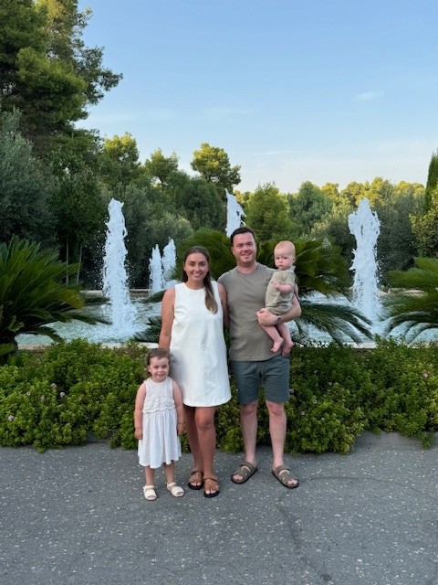 Jack with his family