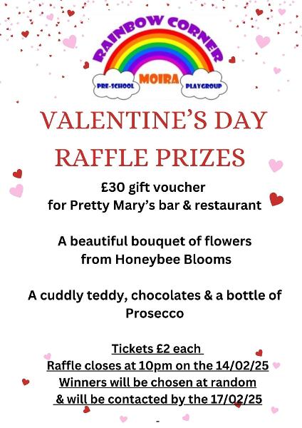 Raffle - Rainbow Corner Valentine's Raffle